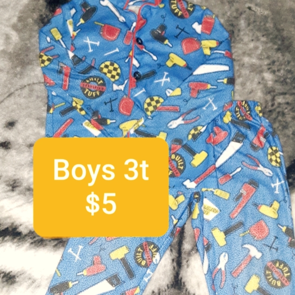 Boys Pajamas 3t